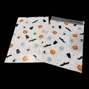 (10) 10 x 13 Halloween Self-Sealing Poly Mailers Shipping Envelopes